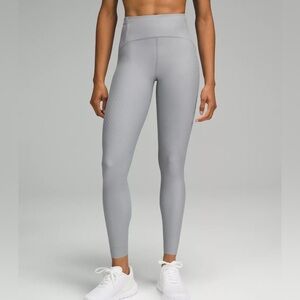 Lululemon instill high rise running Gray Leggings